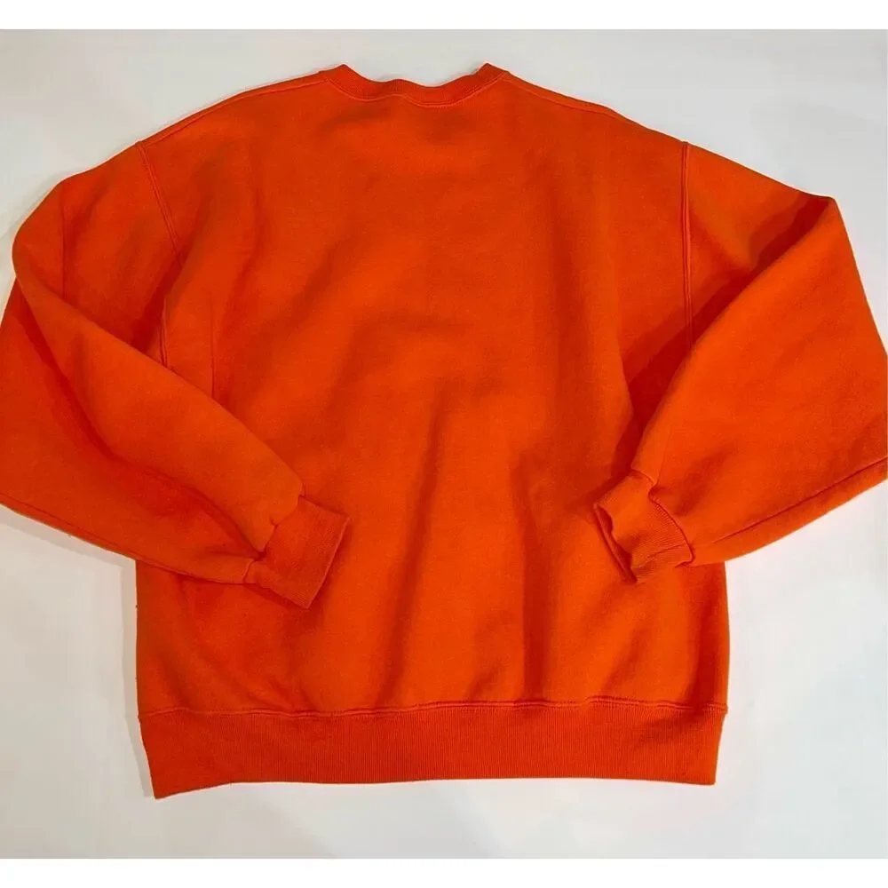 Vintage Jerzees Auburn University Tigers Pullover Sweatshirt Crewneck Sz Large A